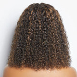150% Density 5x5 Closure Lace Wig Kinky Curly 14 inch