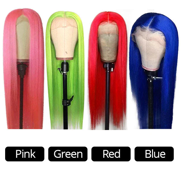 Pink Lace Wig | Pink Frontal Wig | Shetress