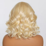 150% Density 13x4 Pre-Plucked Lace Frontal Bob Wig Body Wave #613