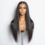 180% Density 5x5 HD Glueless Lace Closure Wig Straight