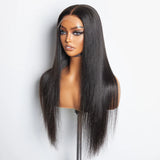 180% Density 5x5 HD Glueless Lace Closure Wig Straight