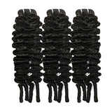 12A Raw Burmese Curly 3 Bundles 100% Virgin Unprocessed Human Hair Extension