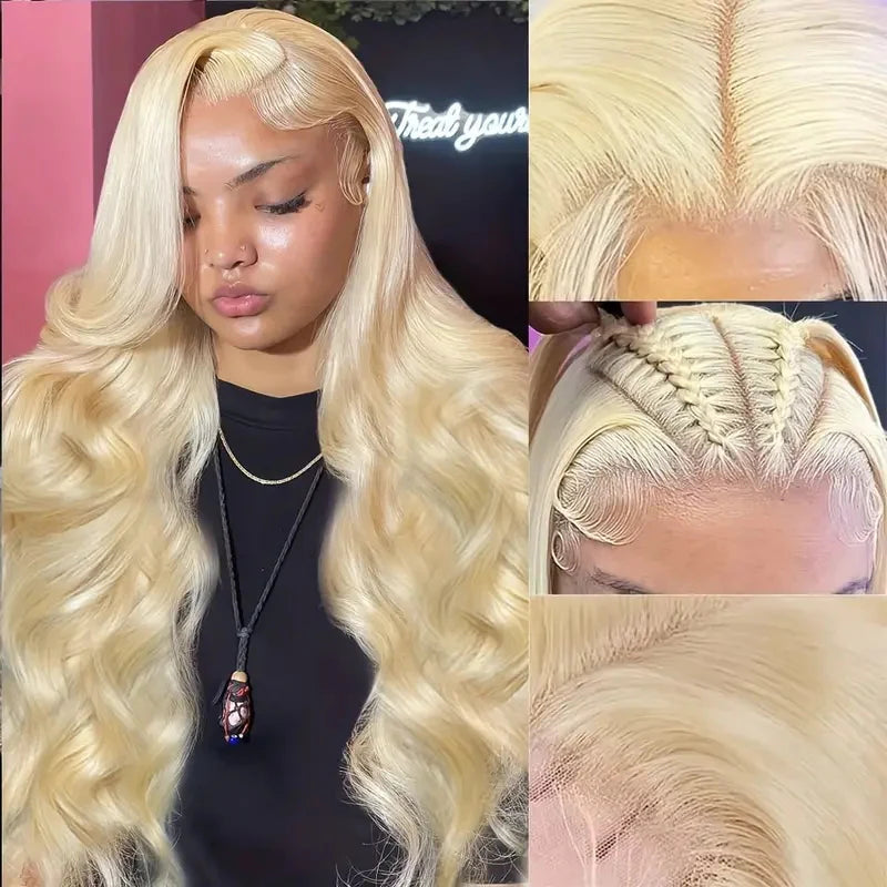 iSellHair 613 Blonde Body Wave Glueless HD Lace Front Wig | Overnight Shipping
