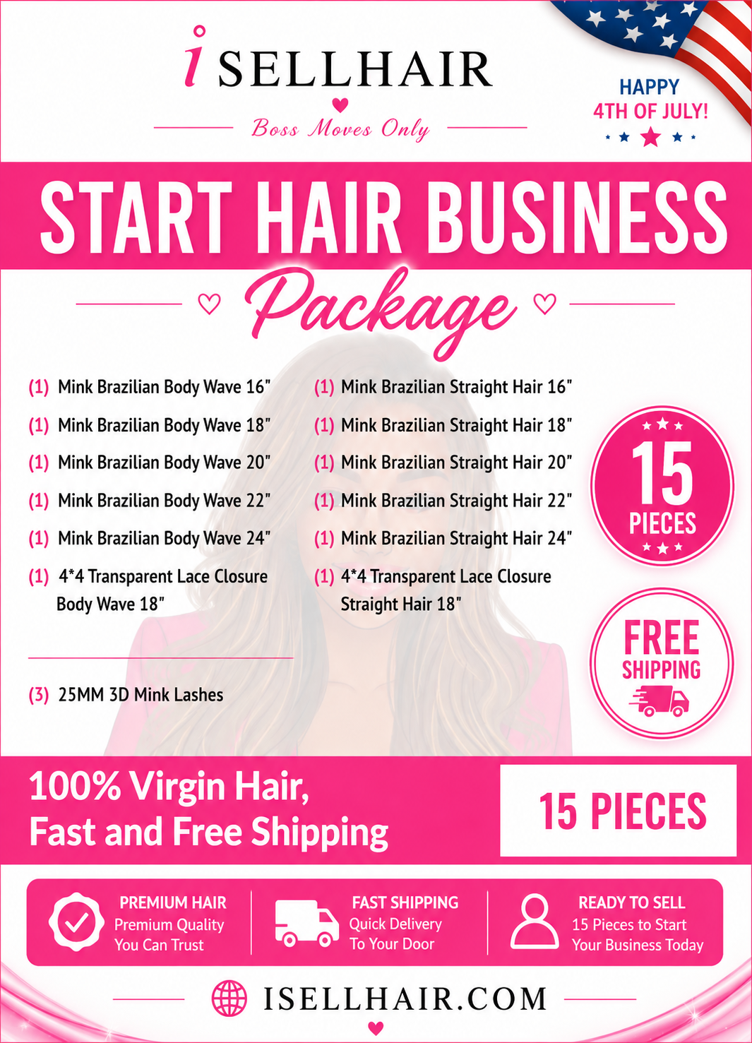 Wholesale Business Starter Package (15PCS)