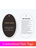 iSellHair Customized Hair Tags