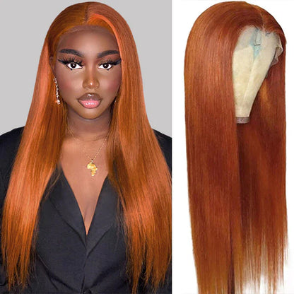 Ginger Straight Wig | Straight Ginger Wig | Shetress