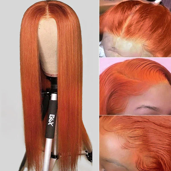 Ginger Straight Wig | Straight Ginger Wig | Shetress