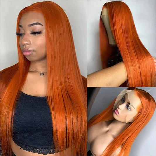 Ginger Straight Wig | Straight Ginger Wig | Shetress