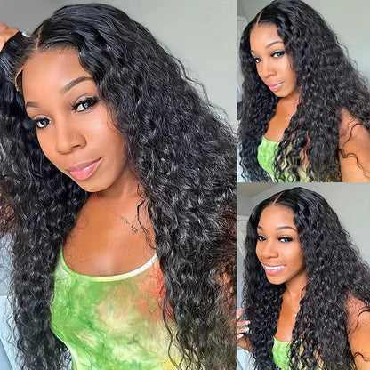 iSellHair Wet & Wavy Water Wave 13x4 HD Lace Front Glueless Wig | Overnight Shipping