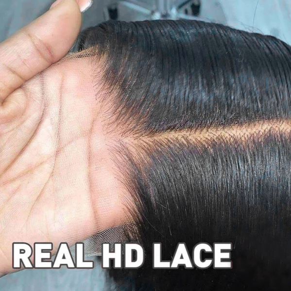 40 Inch 13x4 Glueless HD Lace Front ~ Body Wave Human Hair 200 Density