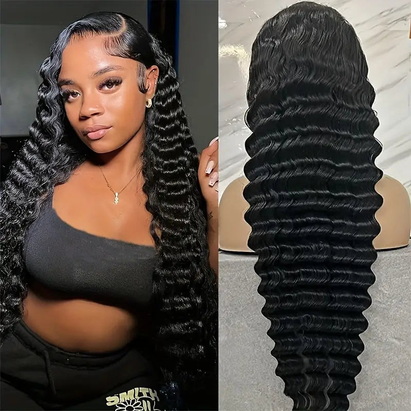 iSellHair 13x6 Loose Deep HD Lace Front Wig – Pre-Cut, Pre-Plucked & Ready to Wear | Overnight Shipping