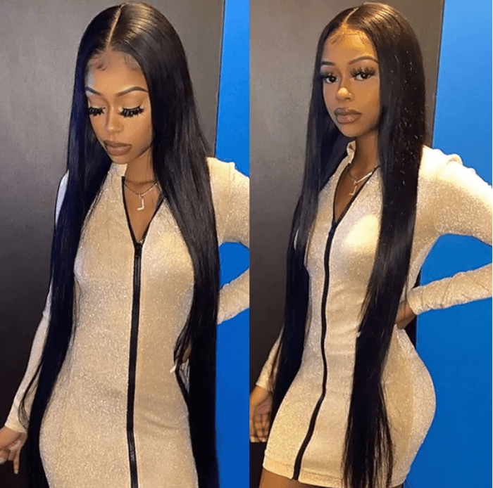 13x4 Undetectable HD Lace Front Wig Brazilian Straight Human Hair Lace Wigs - MyPlushWigs