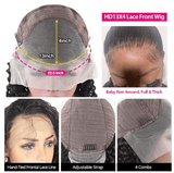 13x4 Undetectable HD Lace Front Wig Brazilian Straight Human Hair Lace Wigs - MyPlushWigs