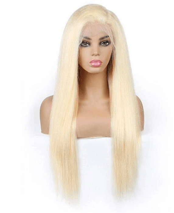 HD Transparent 613 Blonde Straight Hair 13*4 Lace Wig - MyPlushWigs