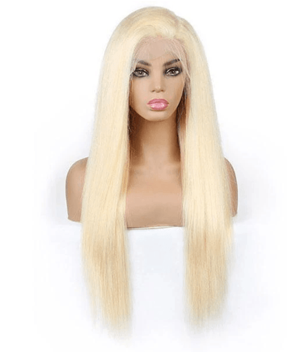 HD Transparent 613 Blonde Straight Hair 13*4 Lace Wig - MyPlushWigs