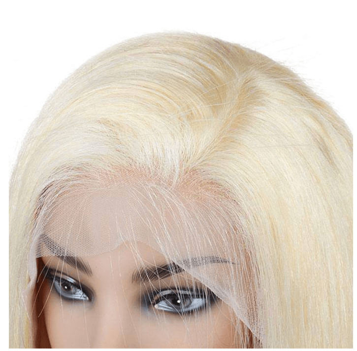 HD Transparent 613 Blonde Straight Hair 13*4 Lace Wig - MyPlushWigs