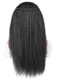 Kinky Straight Virgin Remy Human Hair U-Part Wig
