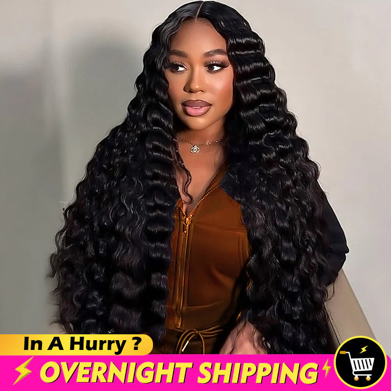 iSellHair 13x6 Loose Deep HD Lace Front Wig – Pre-Cut, Pre-Plucked & Ready to Wear | Overnight Shipping