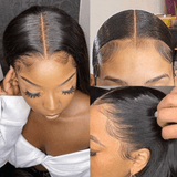 Straight 13x4 Lace Front Wig 10A Grade Virgin Remy Human Hair Wig