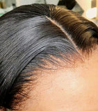 13x4 Natural Black Long Straight Lace Wig HD Human Hair Wig